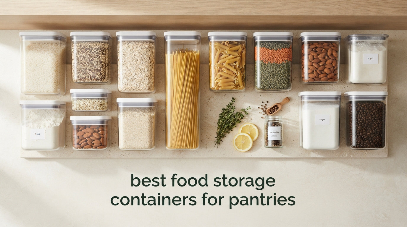 best food storage containers for pantries