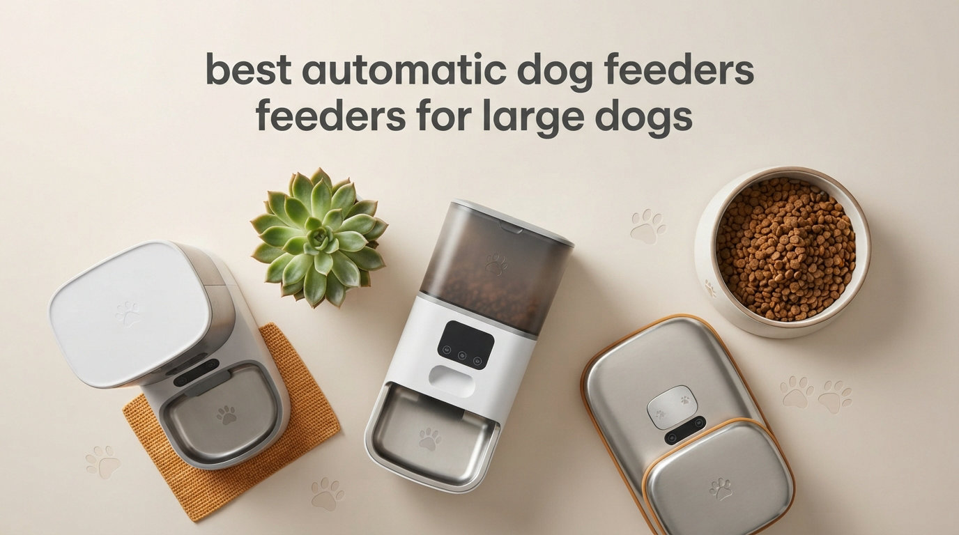 best automatic dog feeders for large dogs