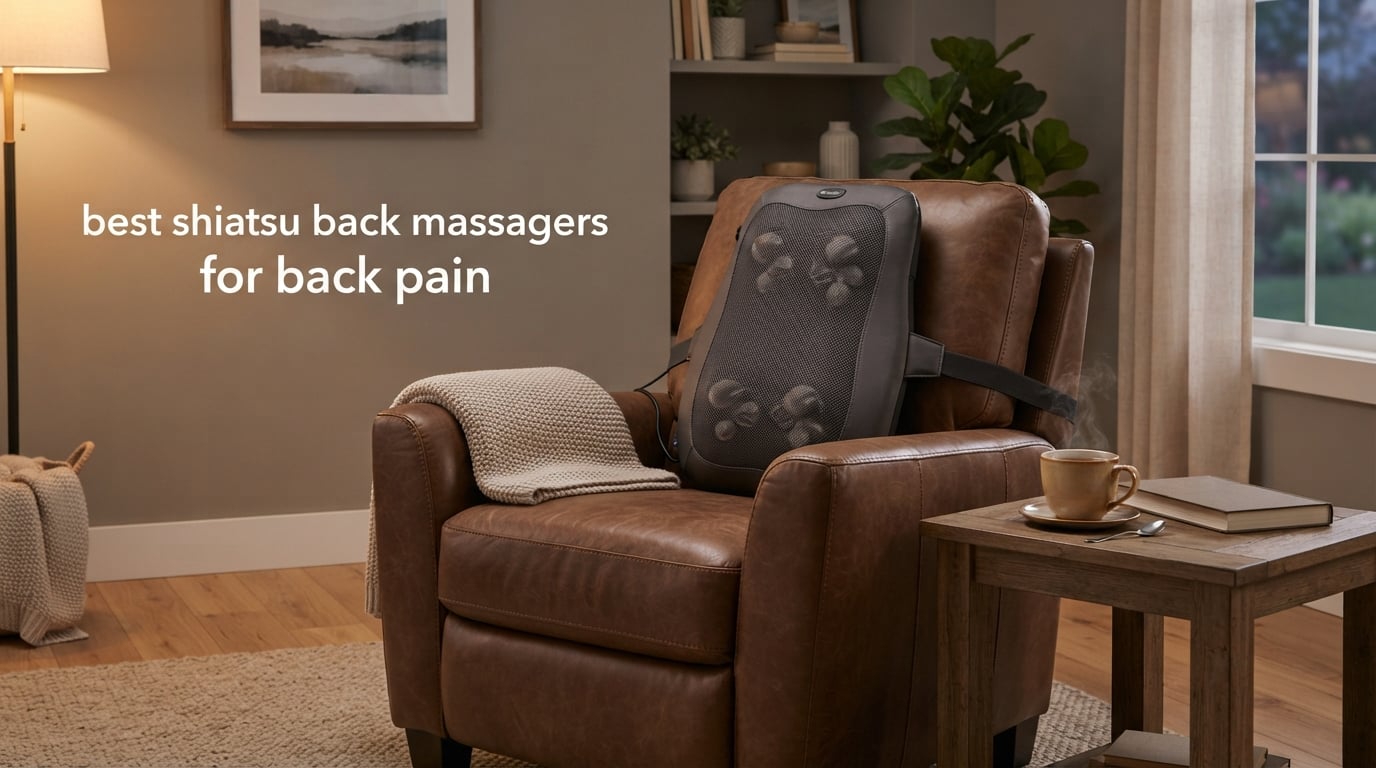 best shiatsu back massagers for back pain