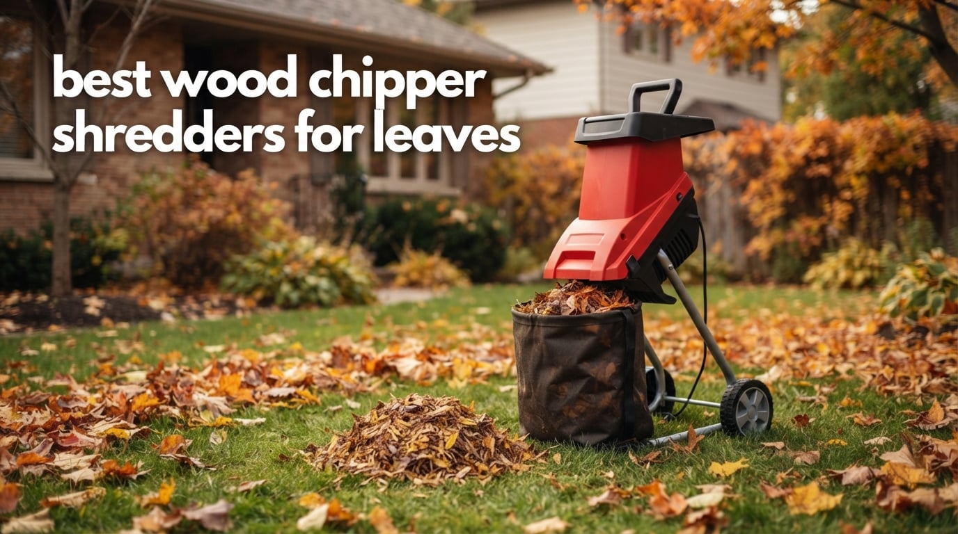 best wood chipper shredders for leaves