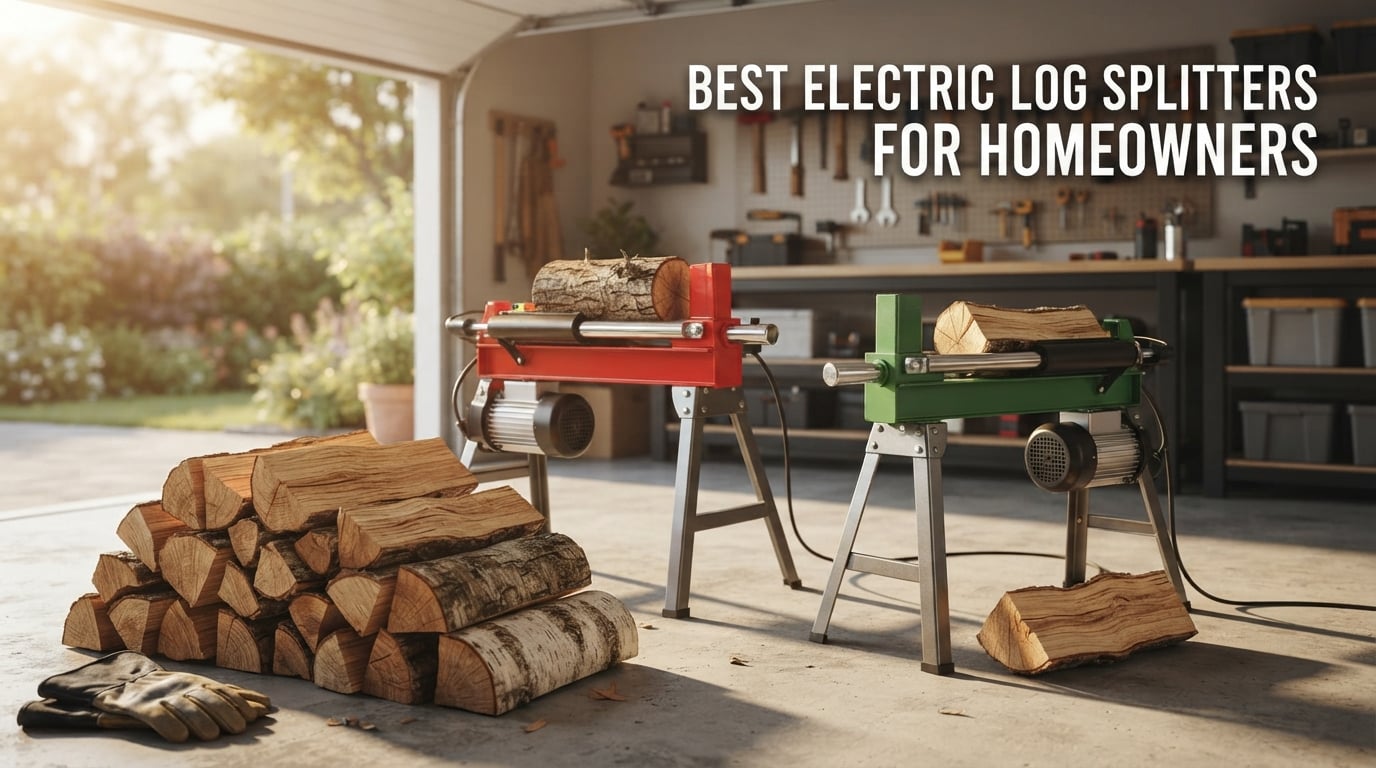best electric log splitters for homeowners
