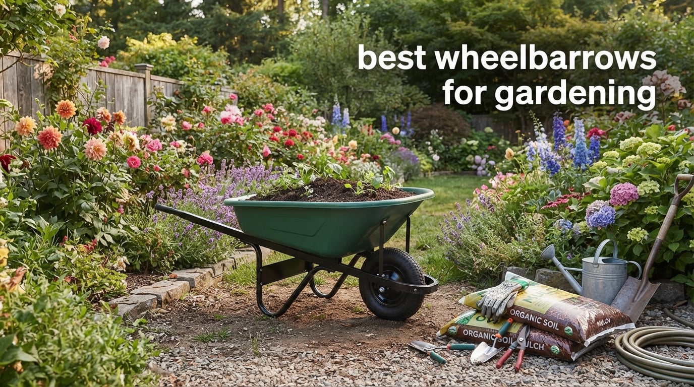 best wheelbarrows for gardening