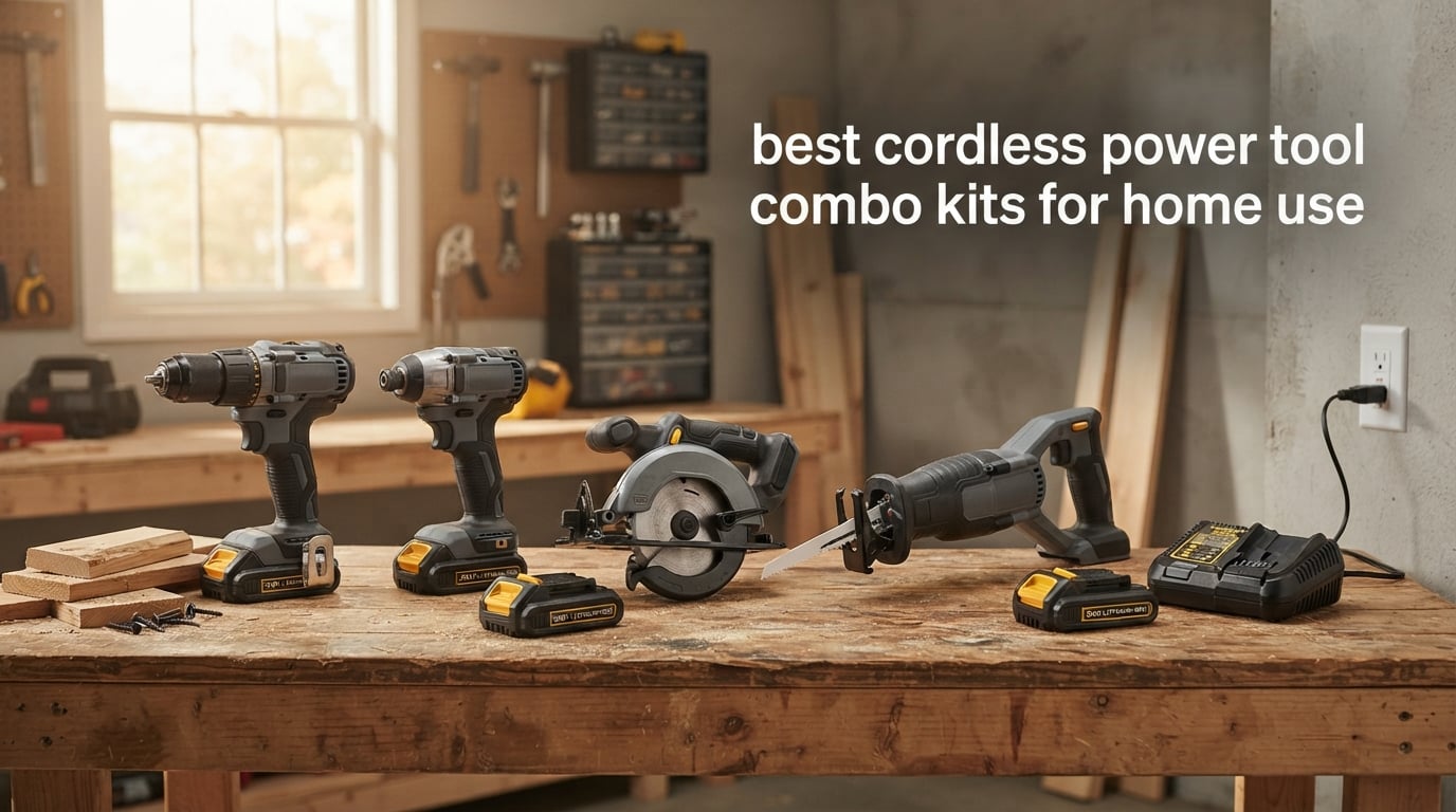 best cordless power tool combo kits for home use