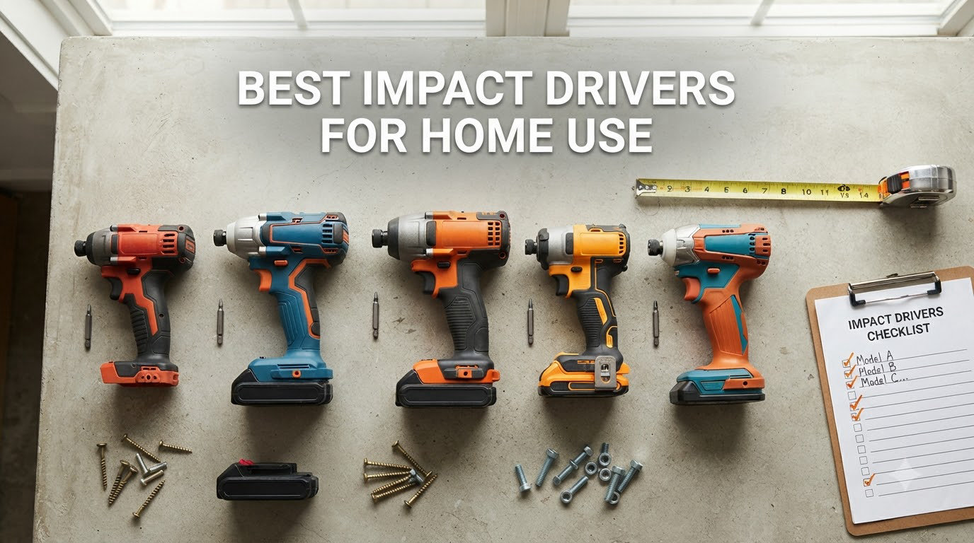 best impact drivers for home use