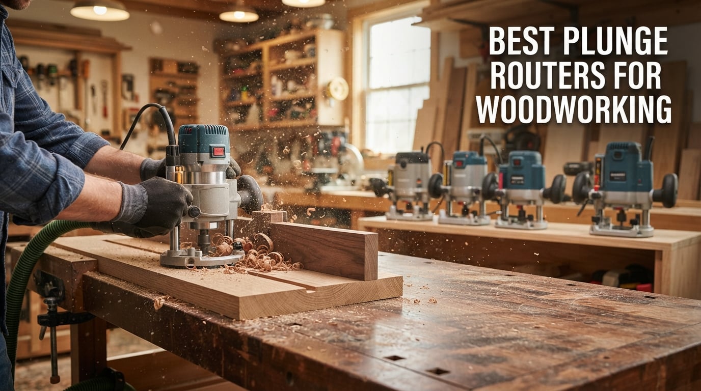 best plunge routers for woodworking
