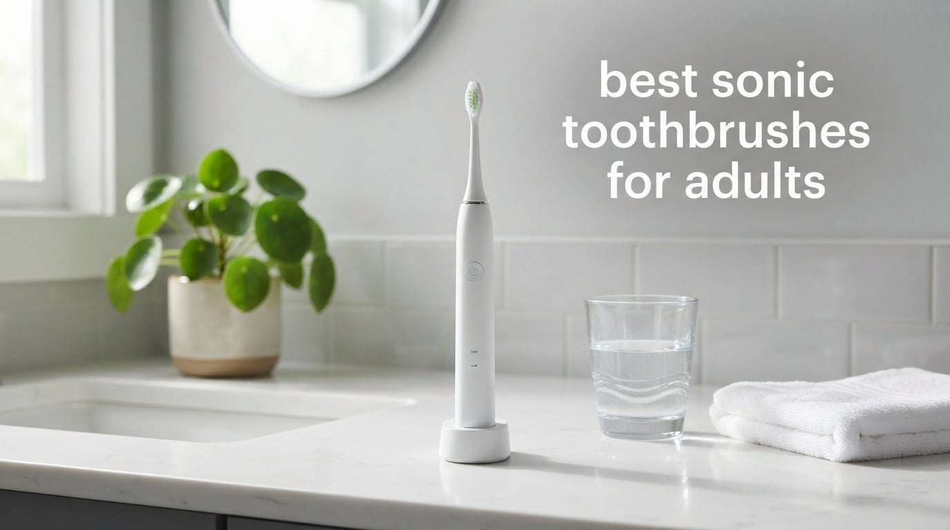 best sonic toothbrushes for adults