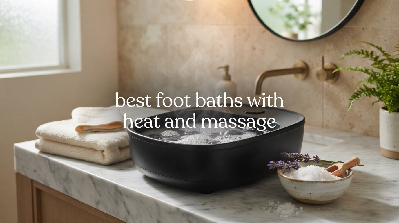 best foot baths with heat and massage