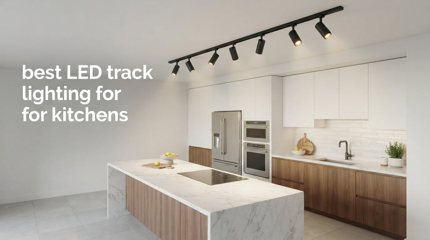 best LED track lighting for kitchens
