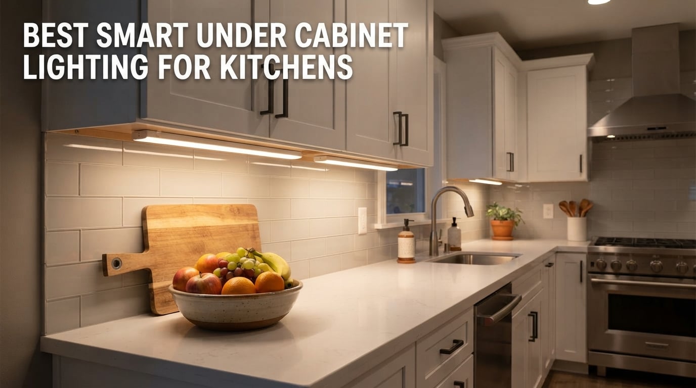 best smart under cabinet lighting for kitchens