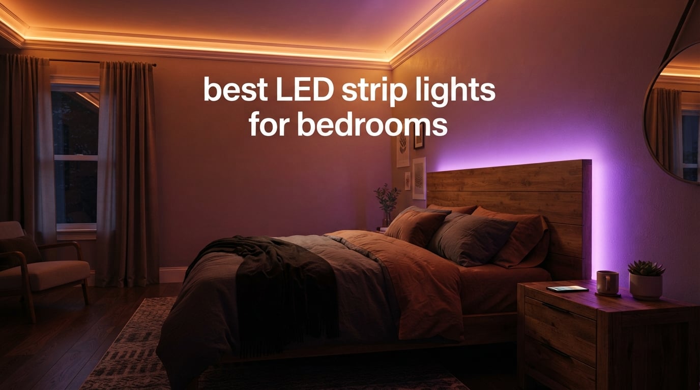 best LED strip lights for bedrooms