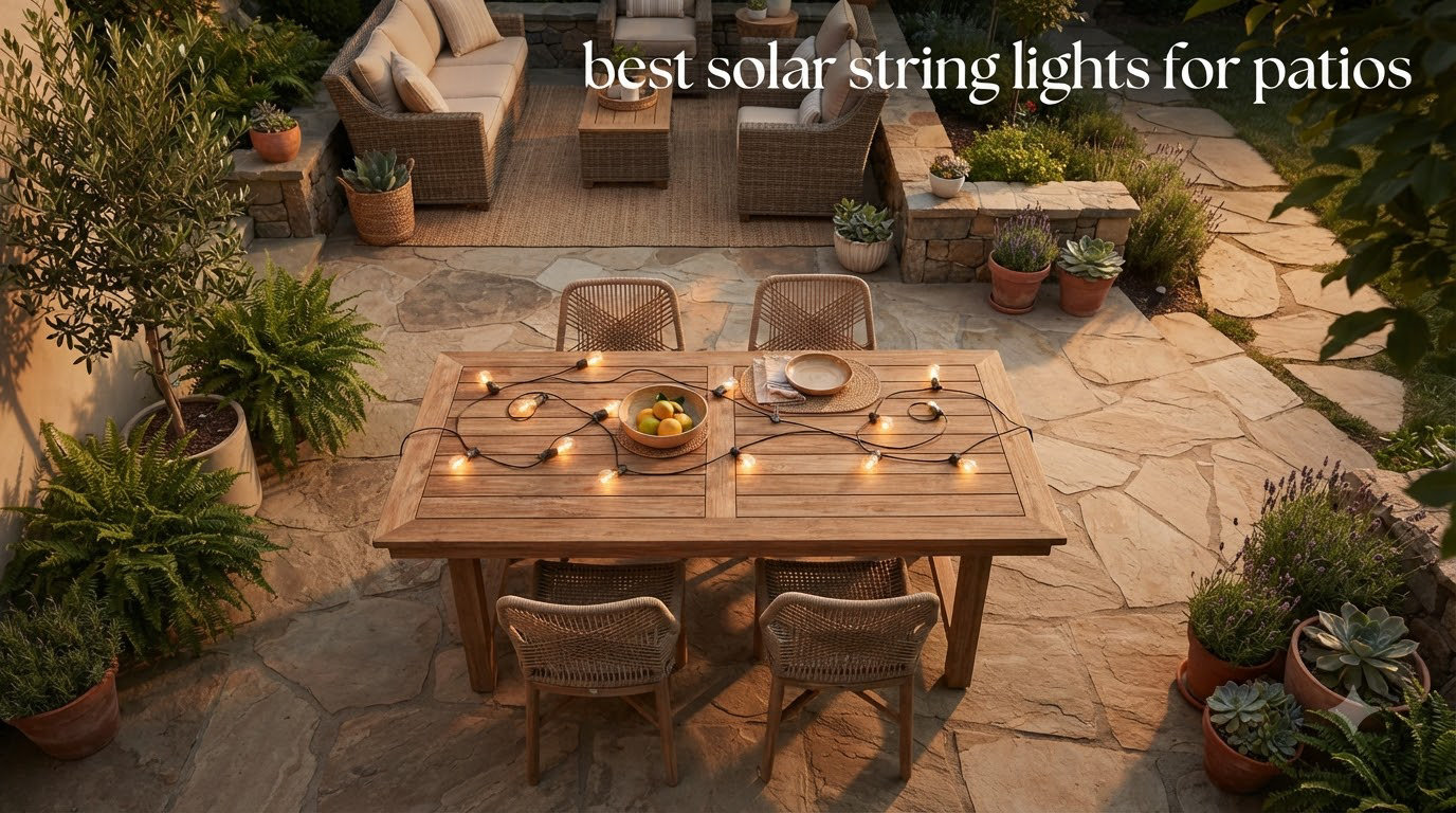 best solar string lights for patios
