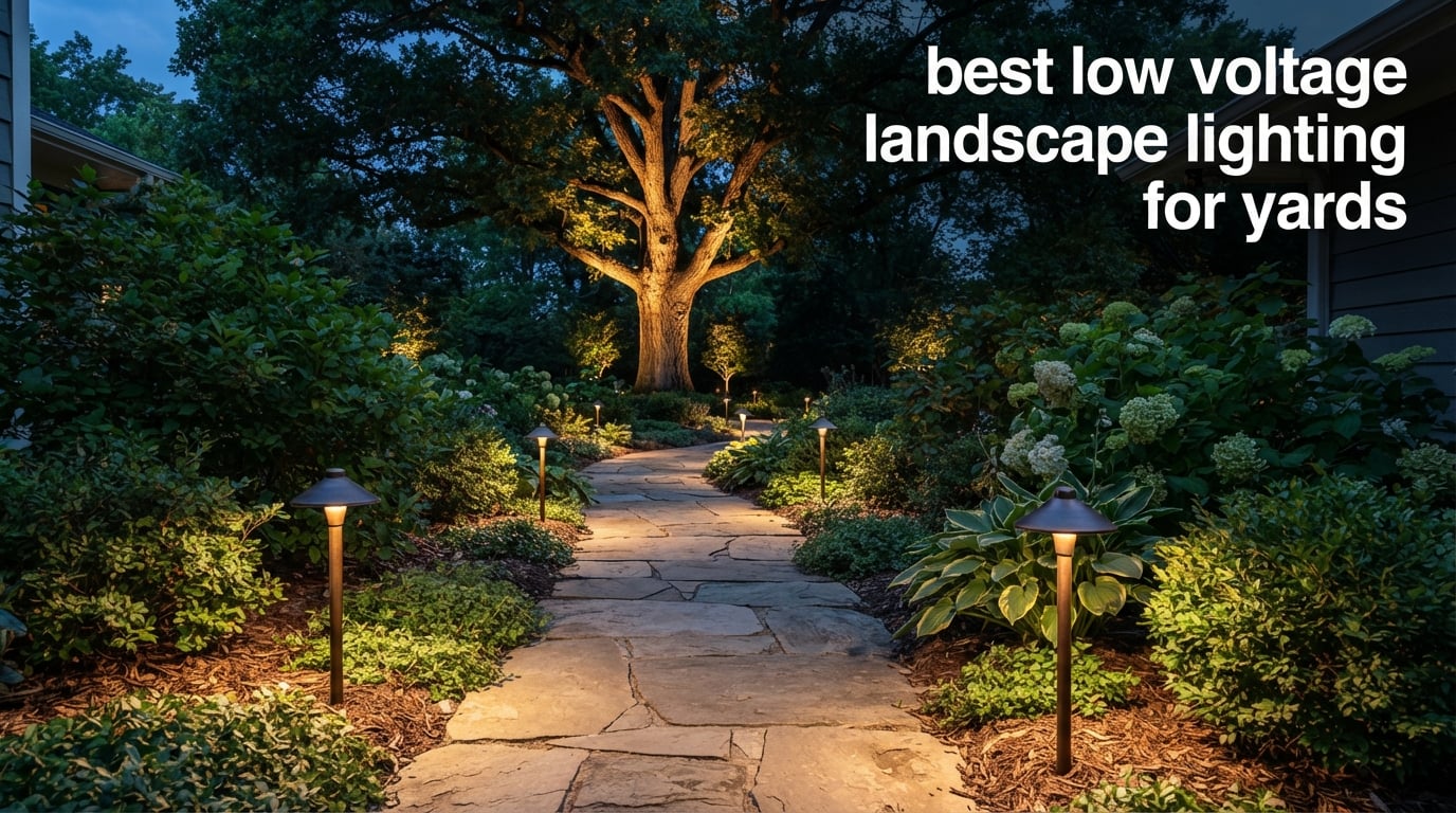 best low voltage landscape lighting for yards
