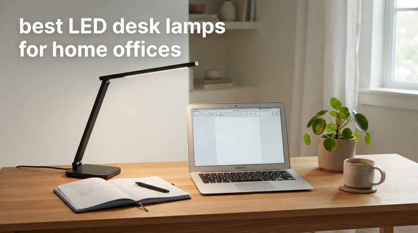 best LED desk lamps for home offices
