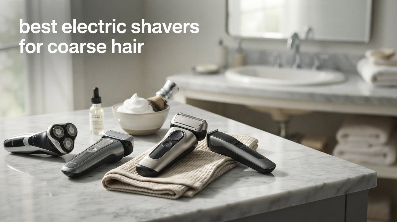 best electric shavers for coarse hair