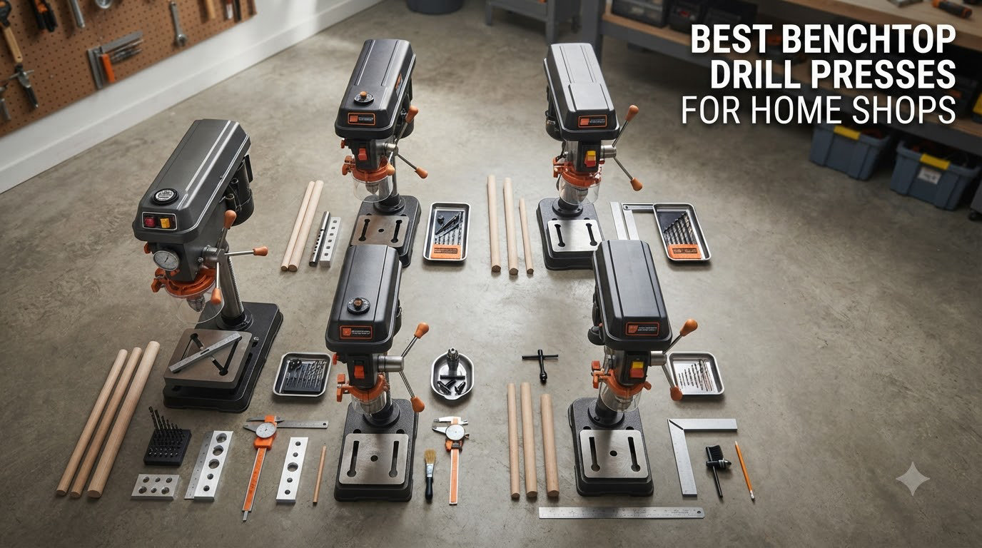 best benchtop drill presses for home shops