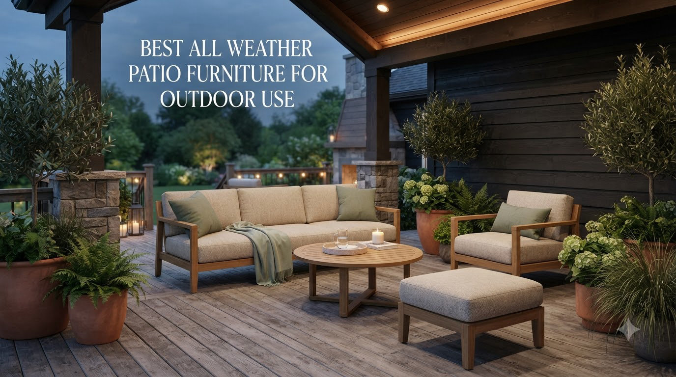 best all weather patio furniture for outdoor use