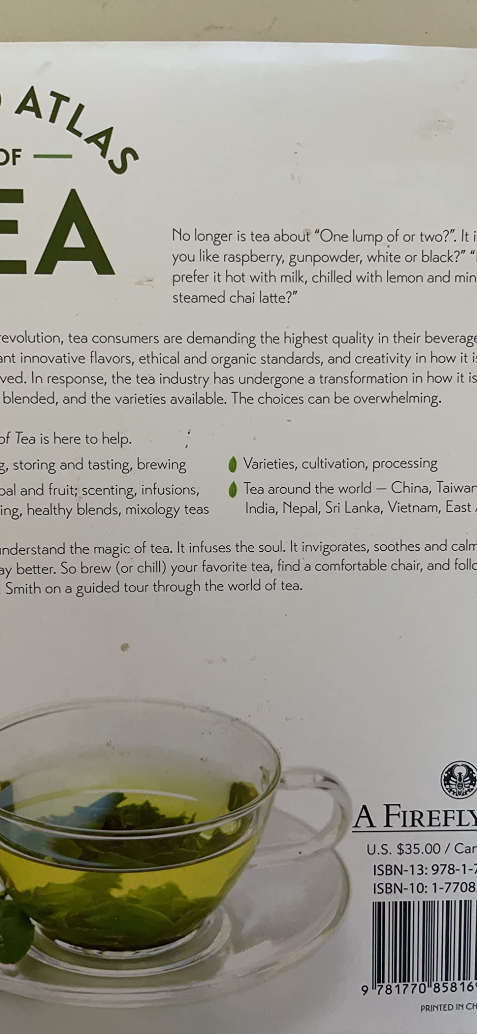 The World Atlas of Tea: From the Leaf to the Cup, the World's Teas Explored and Enjoyed customer photo 1