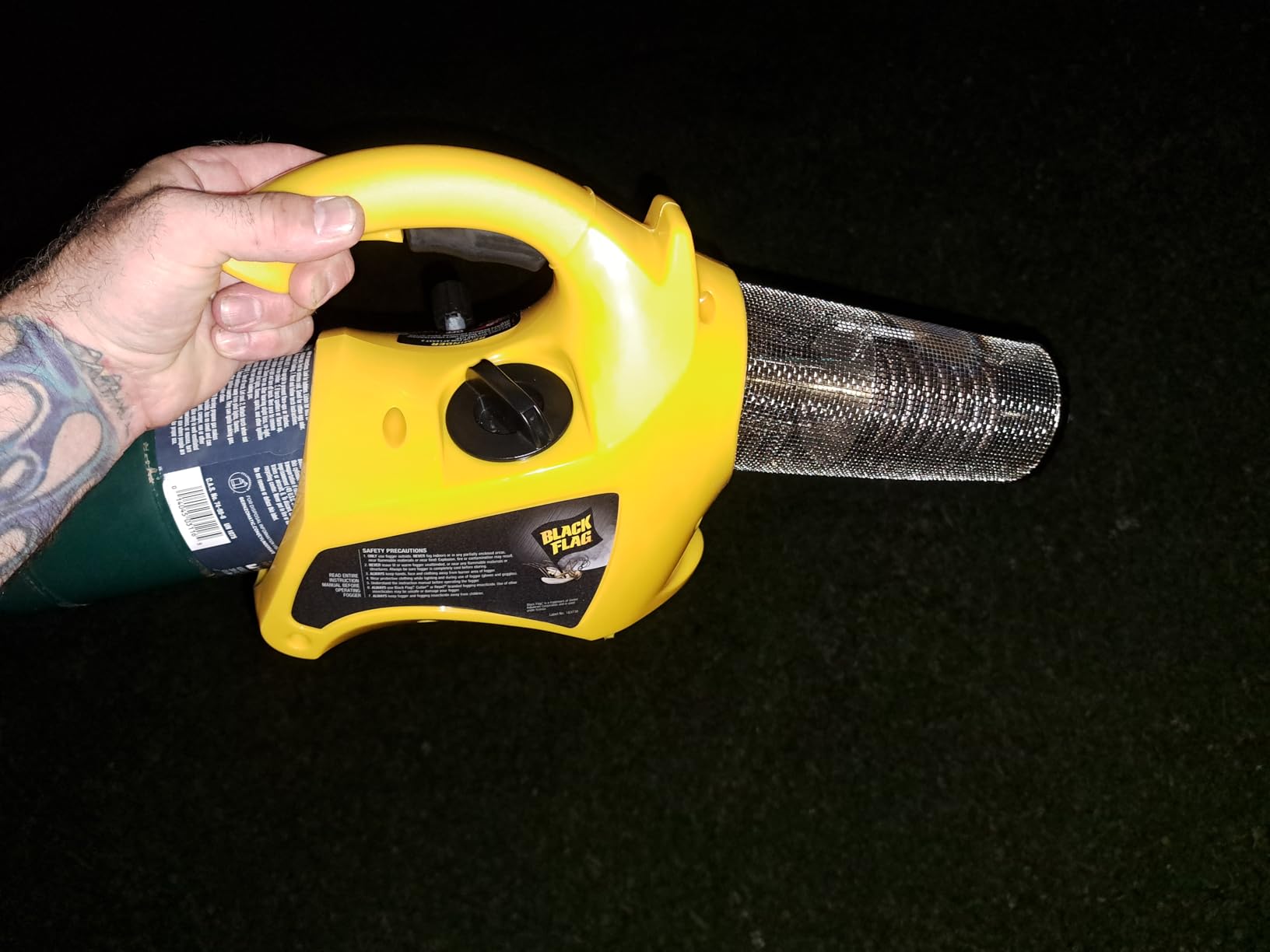 Black Flag 190095 Propane Insect Fogger, Yellow customer photo 1