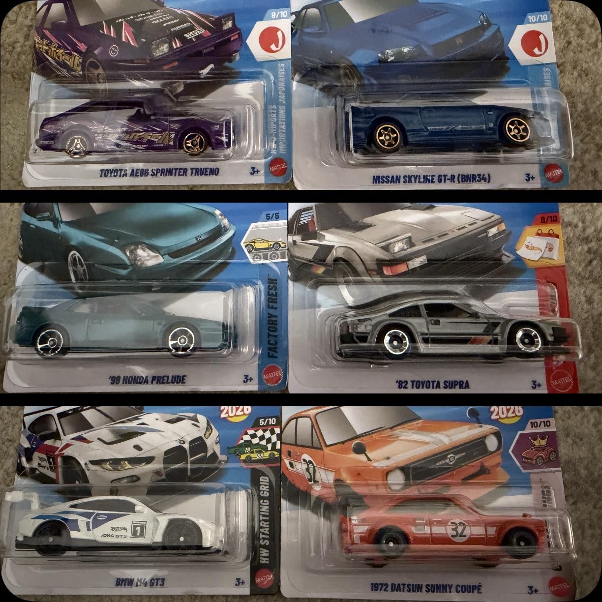 Hot Wheels 10-Pack (Styles May Vary) | Multipack of 10 of Toy Trucks & Cars in 1:64 Scale, Instant Collection for Kids and Collectors (Amazon Exclusive) customer photo 2