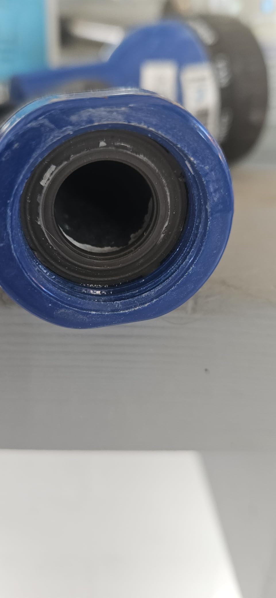 Dramm Revolver Heavy Duty Metal Garden Hose Nozzle - 9 Spray Patterns, High Pressure Jet, Thumb-Control Flow, Ergonomic Grip - Blue customer photo 1