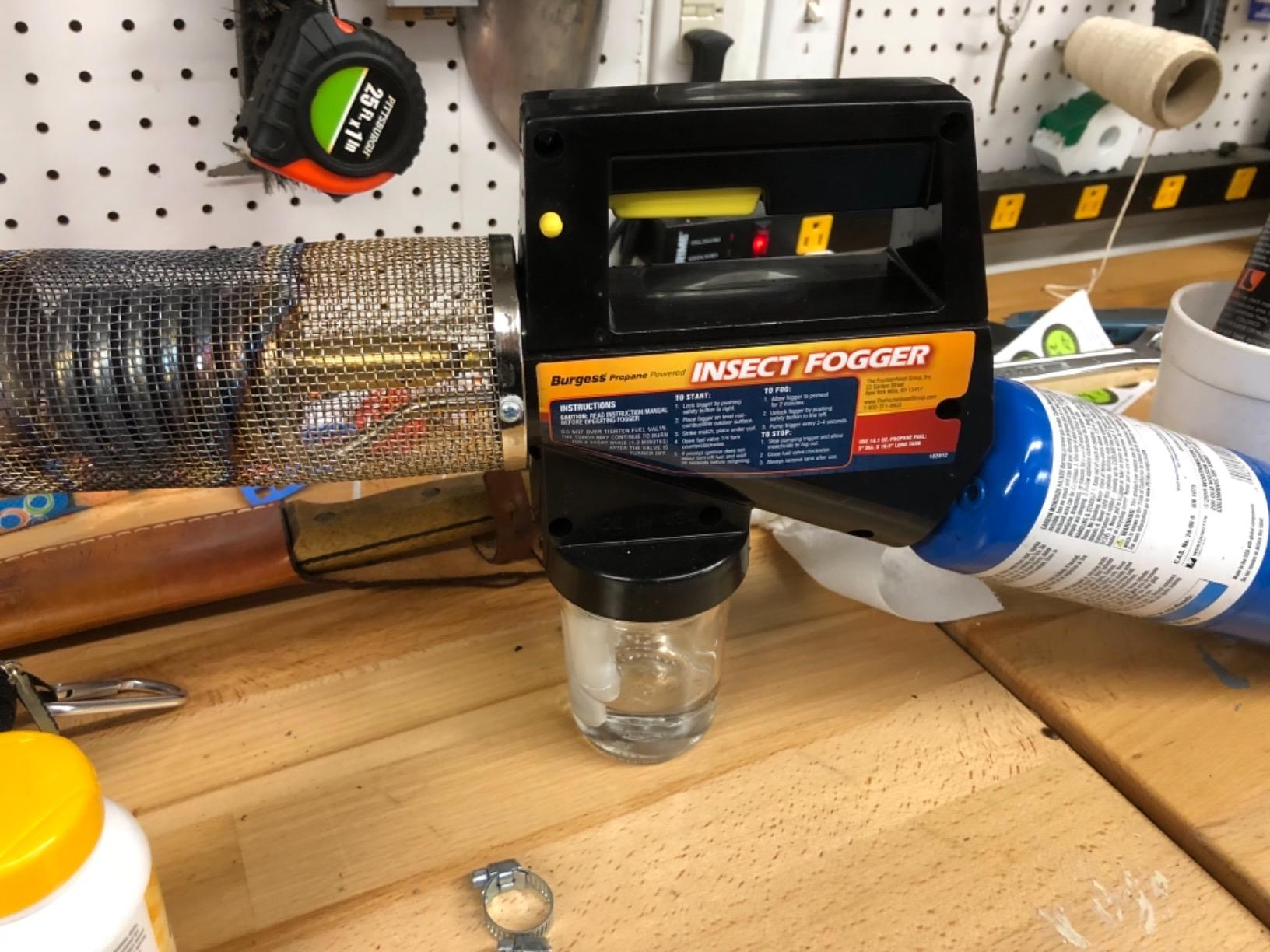 Burgess 1443 Propane Insect Fogger for Fast and Effective Mosquito Control in Your Yard customer photo 2