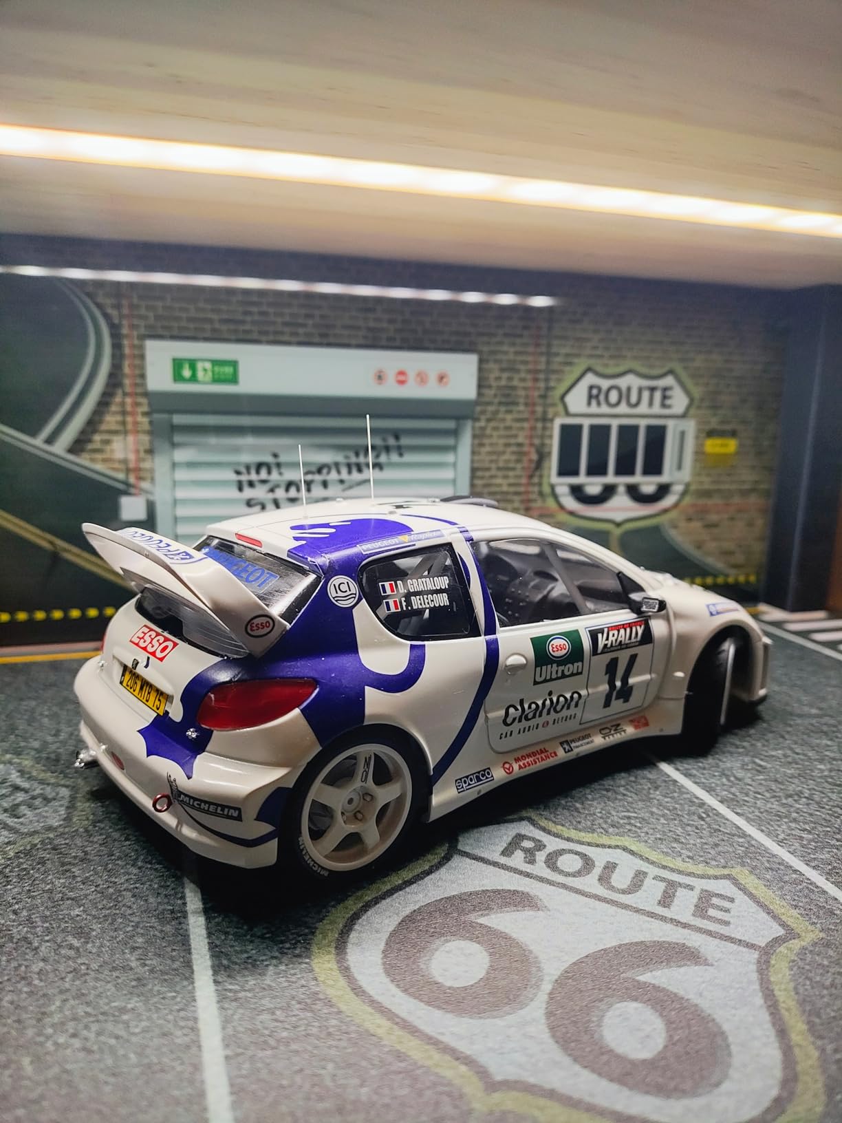 TAMIYA 1/24 Sports Car No.221 1/24 Peugeot 206 WRC 24221 customer photo 2