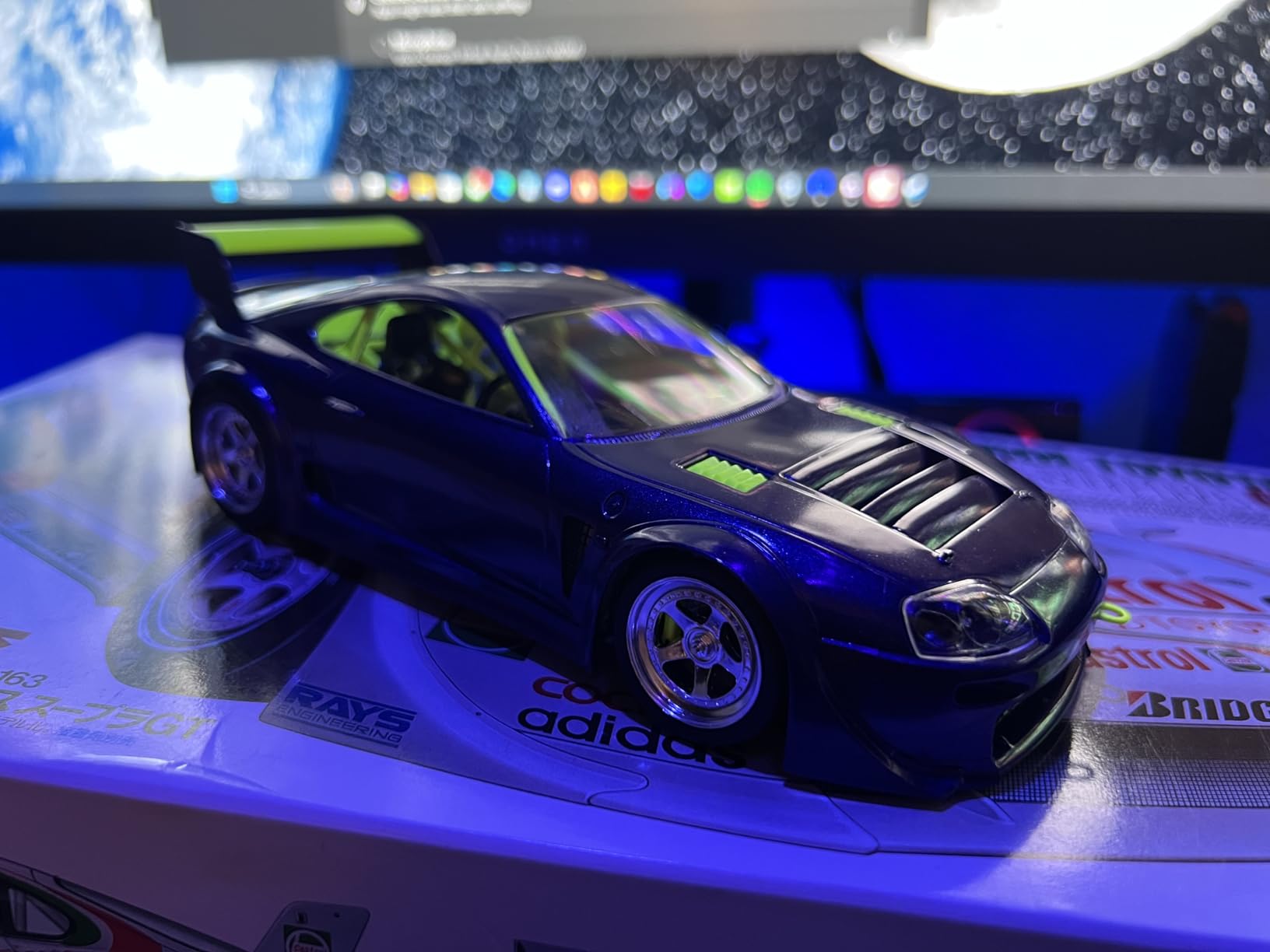 Tamiya 1/24 CASTROL Toyota Tom's Supra GT customer photo 2