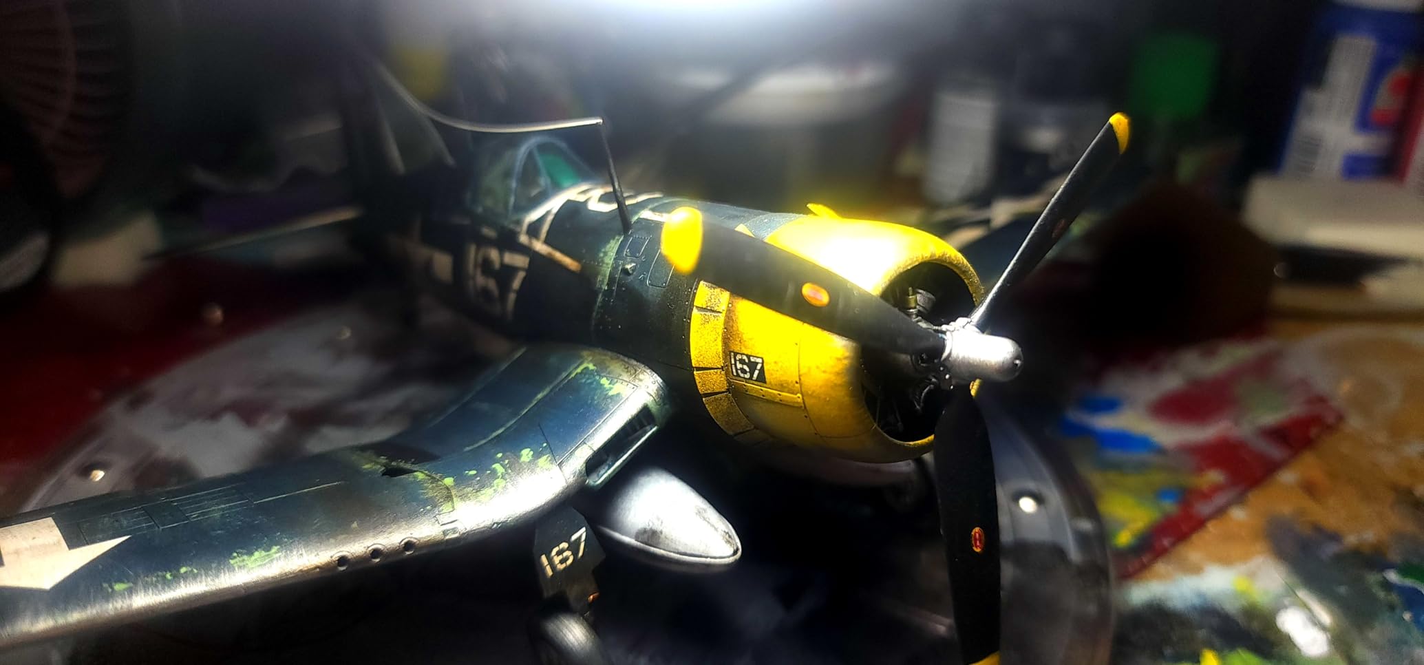 Tamiya 61061 1/48 Vought F4U-1D Corsair Plastic Model Airplane Kit customer photo 2