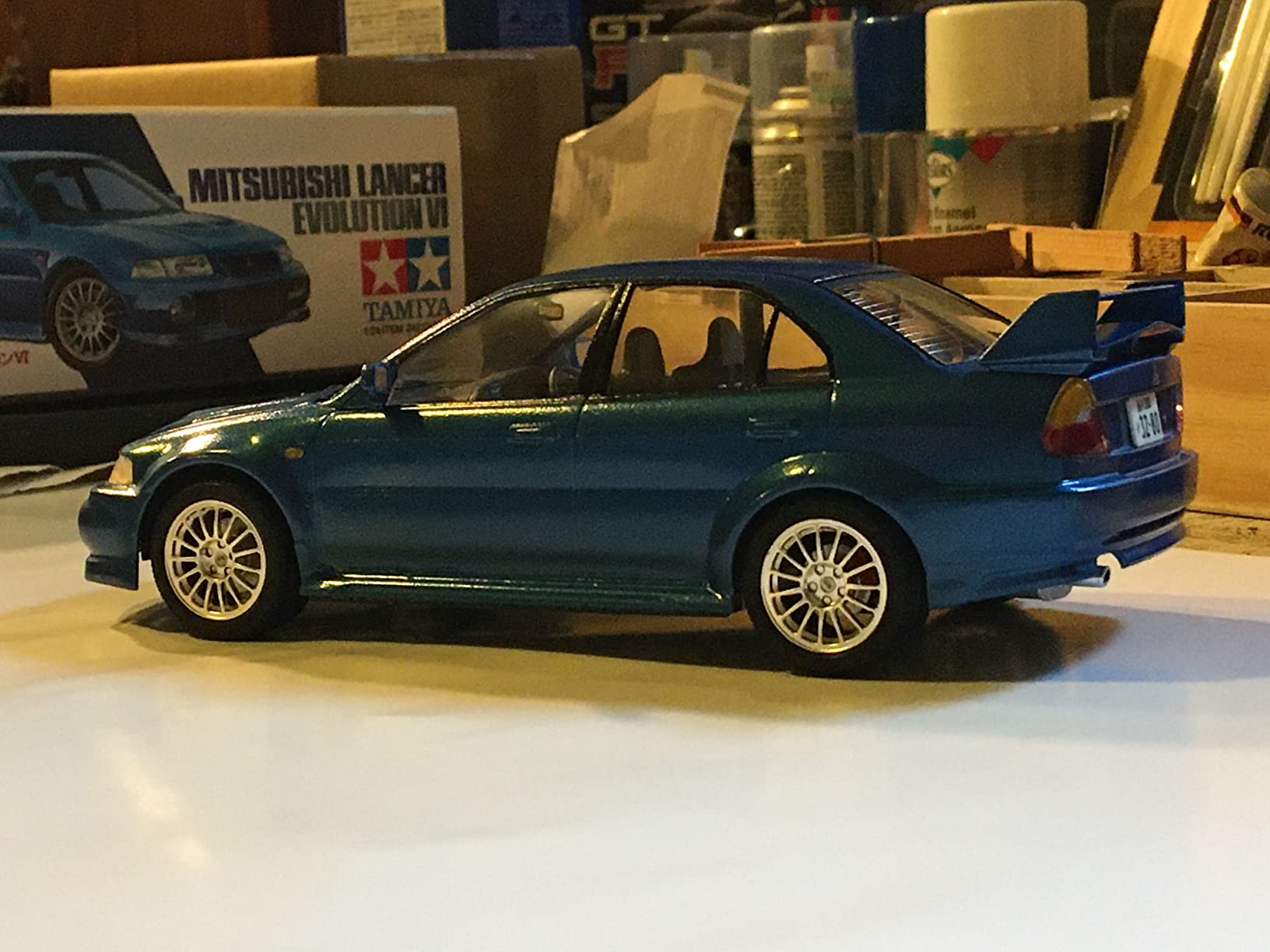 Tamiya 24213 1/24 Mitsubishi Lancer Evolution VI Plastic Model Kit (Car) customer photo 1