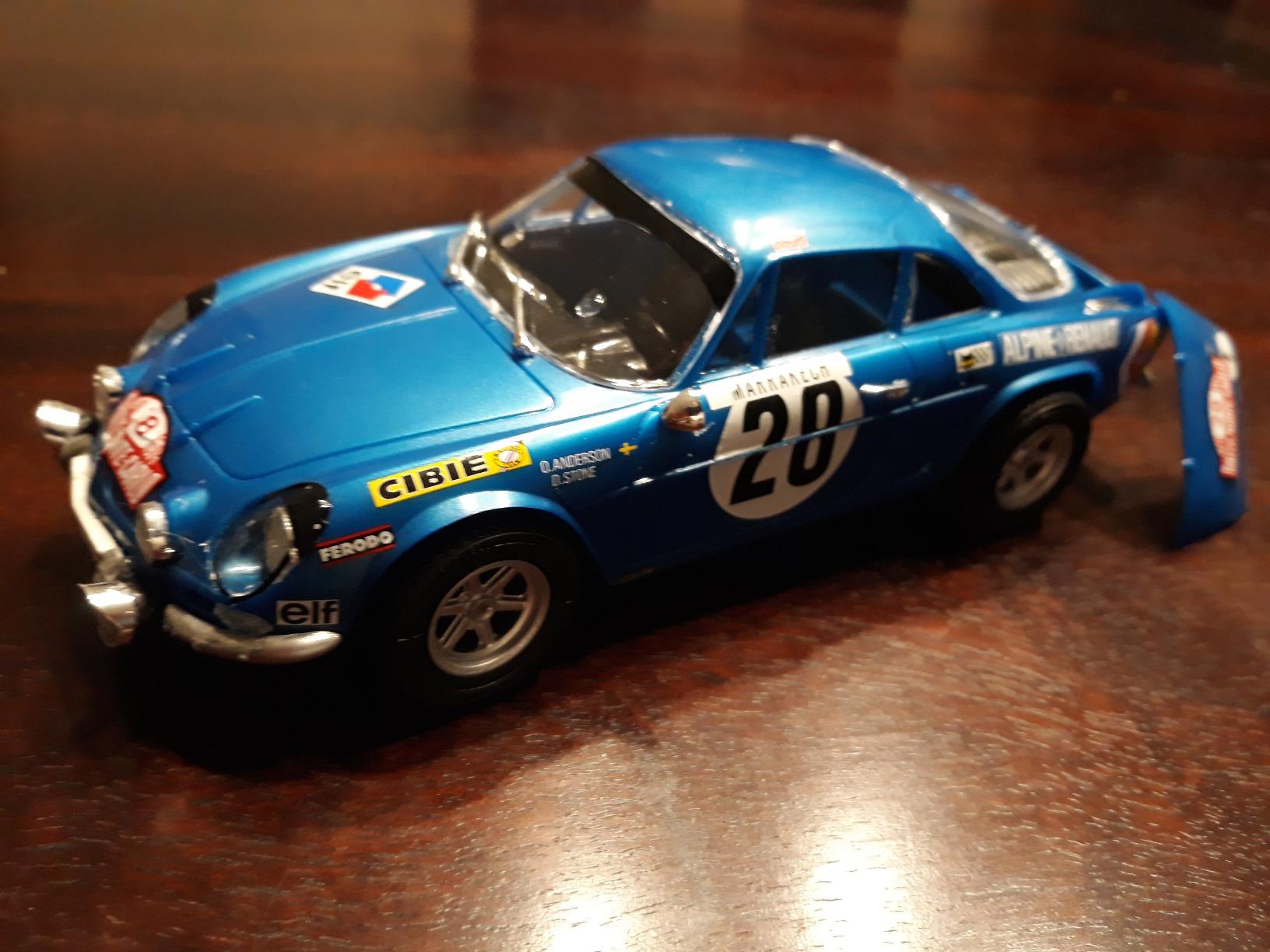 Tamiya 1:24 Renault Alpine A110 '71 Monte Carlo, Blue customer photo 1