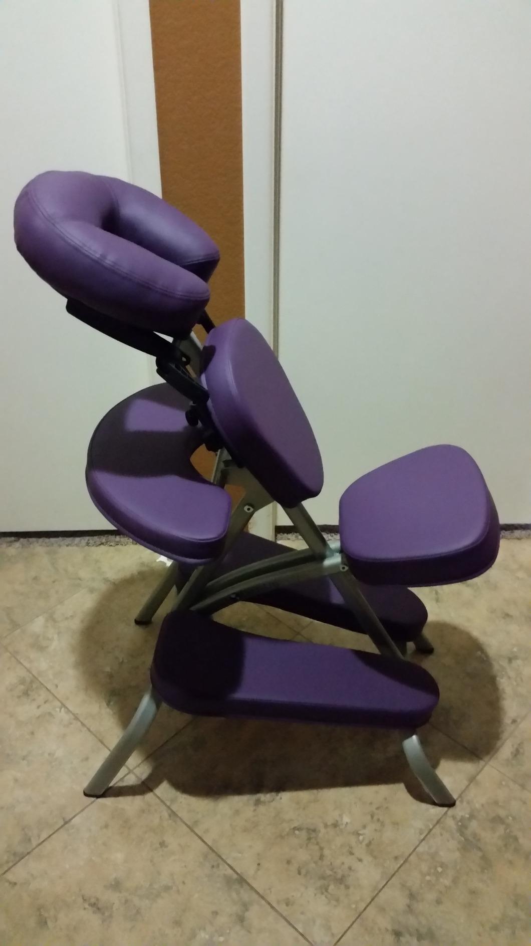 EARTHLITE Portable Massage Chair Package VORTEX - Portable, Compact, Strong and Lightweight incl. Carry Case, Sternum Pad & Strap (15lbs) customer photo 1