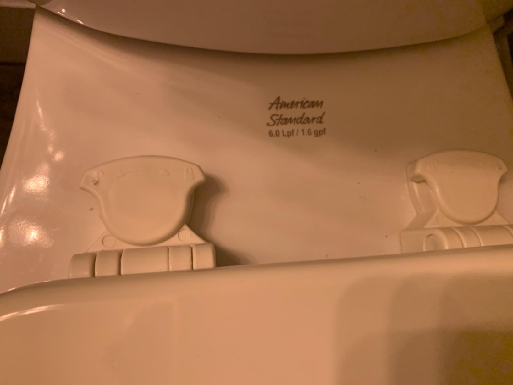 CHURCH Toilet Seat, Easy Clean Hinges Release for Deep Cleans, Durable Enameled Wood Seat, Round, White customer photo 2