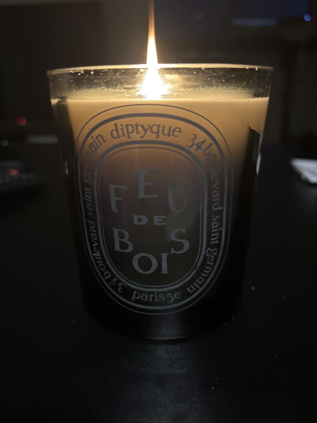Diptyque Feu de bois Candle, 6.5 oz, Red, 3.5
