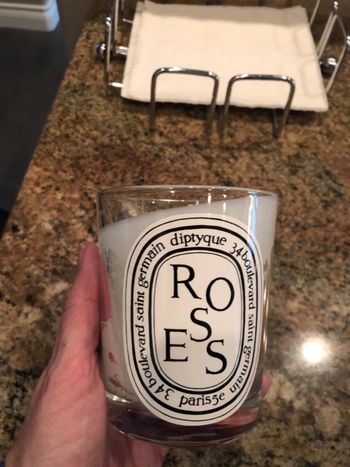 Diptyque Roses Candle - 6.5 oz Scented customer photo 2
