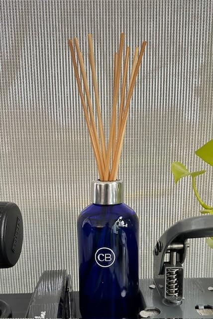 Capri Blue Volcano Reed Diffuser Set - Includes Reed Diffuser Sticks, Fragrance Oil, and Glass Bottle - Luxury Scented Room Fresheners - Cobalt Blue (8 fl oz) customer photo 1