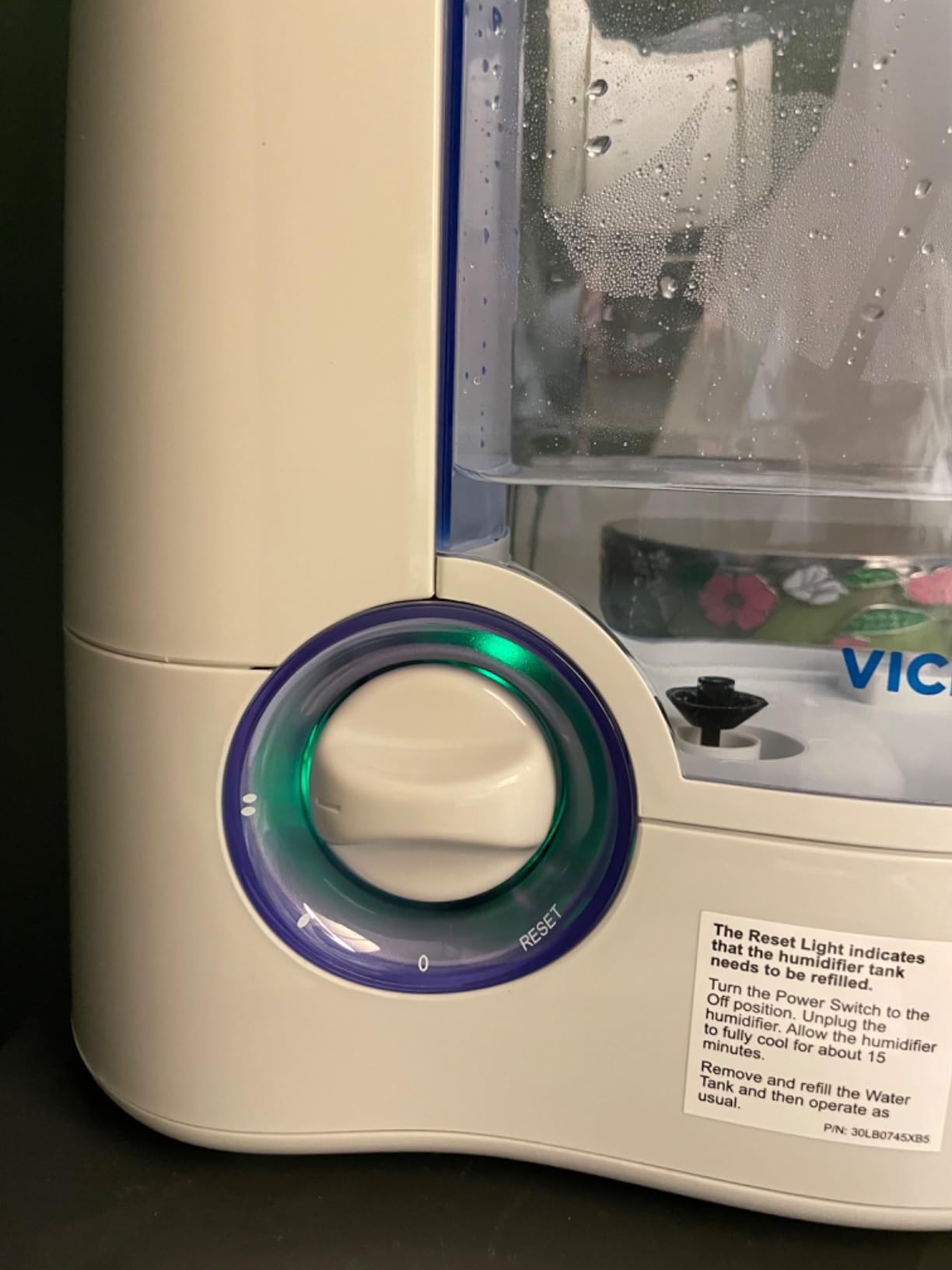 Vicks Warm Mist V745 customer photo 2