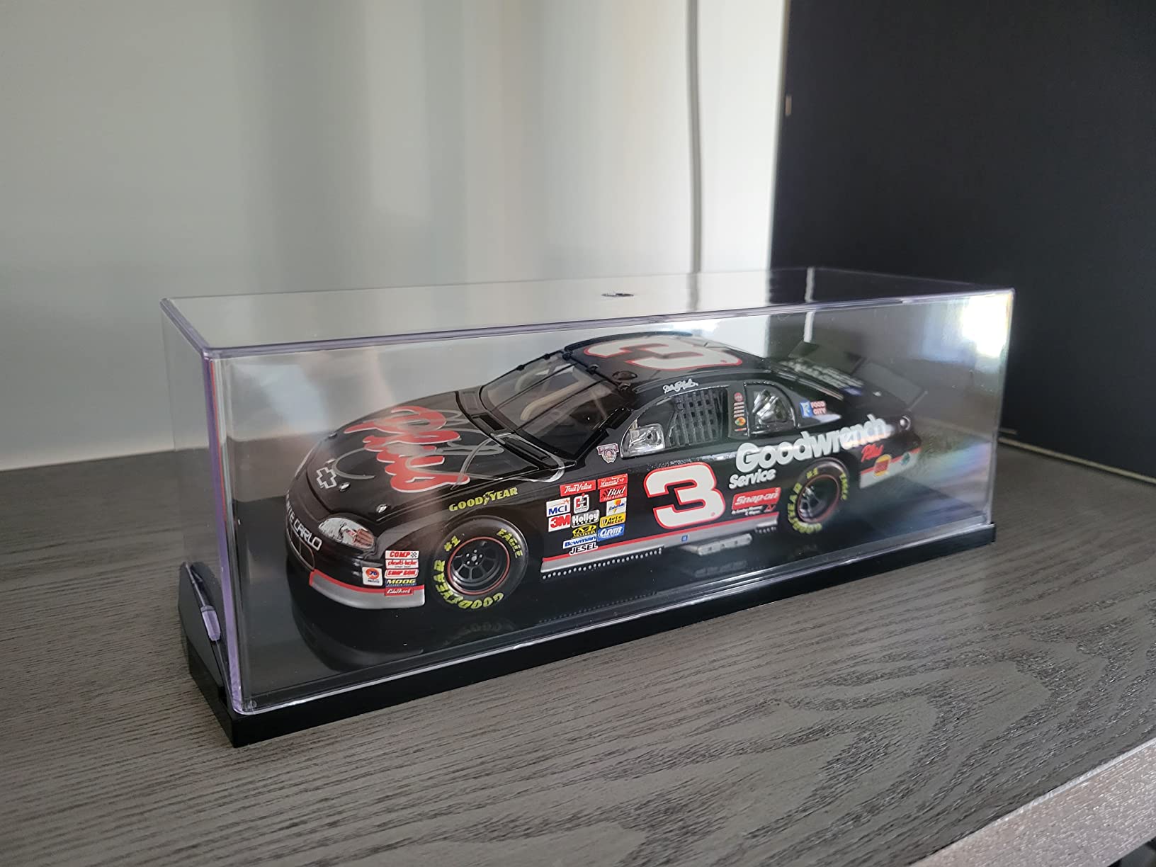 BCW Model Car Display Case | 1:24 Scale Diecast Car Display Case | Clear Acrylic Cover on Black Base | Protect and Showcase Collectible Diecast Cars from NASCAR, Formula 1, and More customer photo 2
