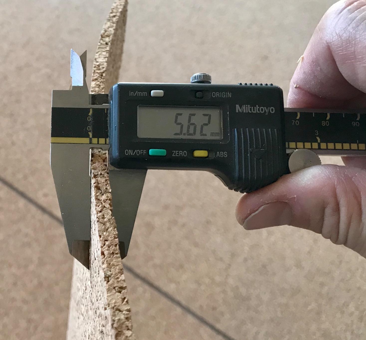QEP 72000Q Natural Cork Underlayment Roll - 4 ft. Wide x 50 ft. Long x 6 mm Thick - 200 sq. ft. customer photo 2