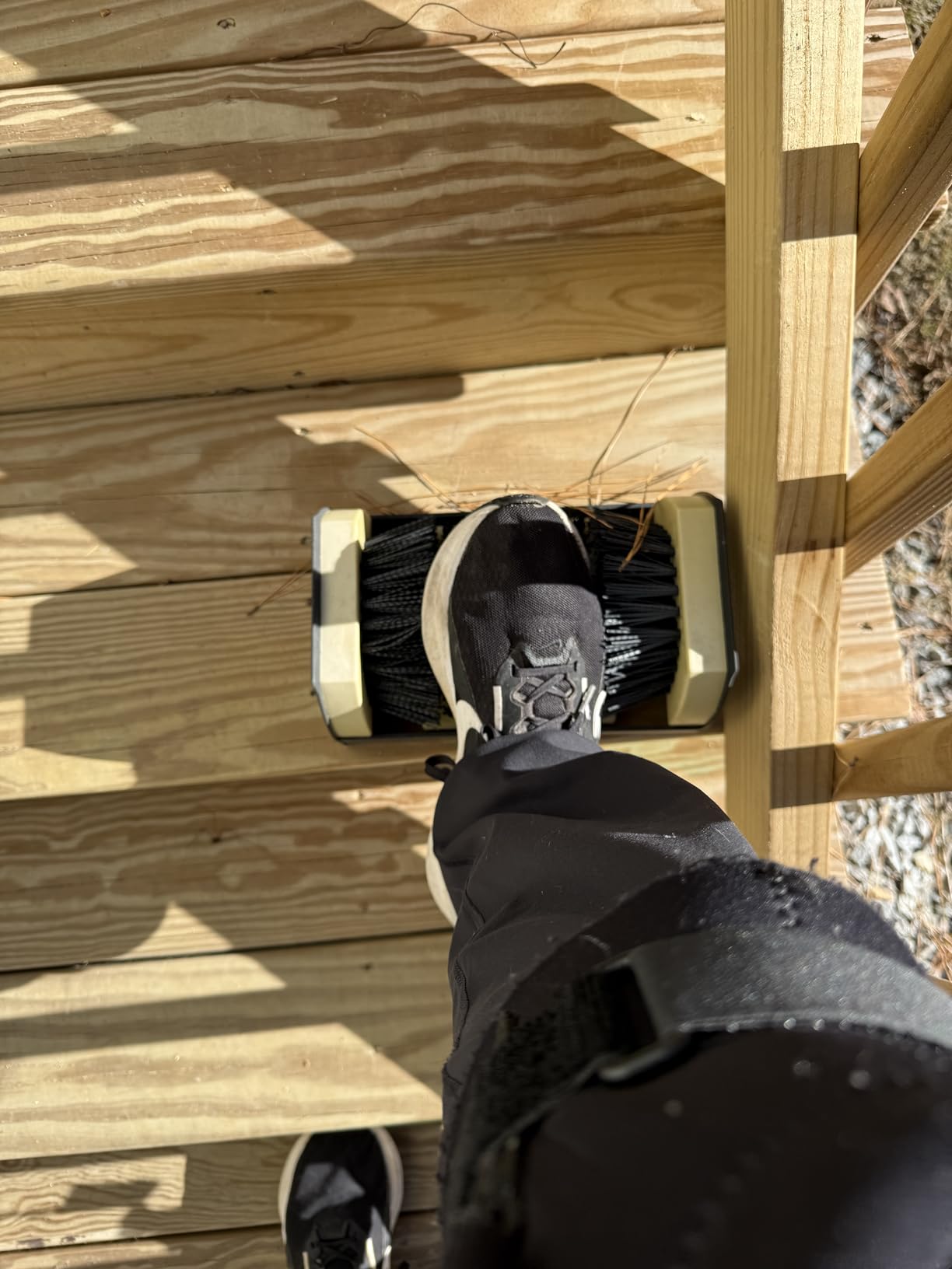 JobSite The Original Boot Scrubber - All Weather Industrial Shoe Cleaner & Scraper Brush customer photo 1