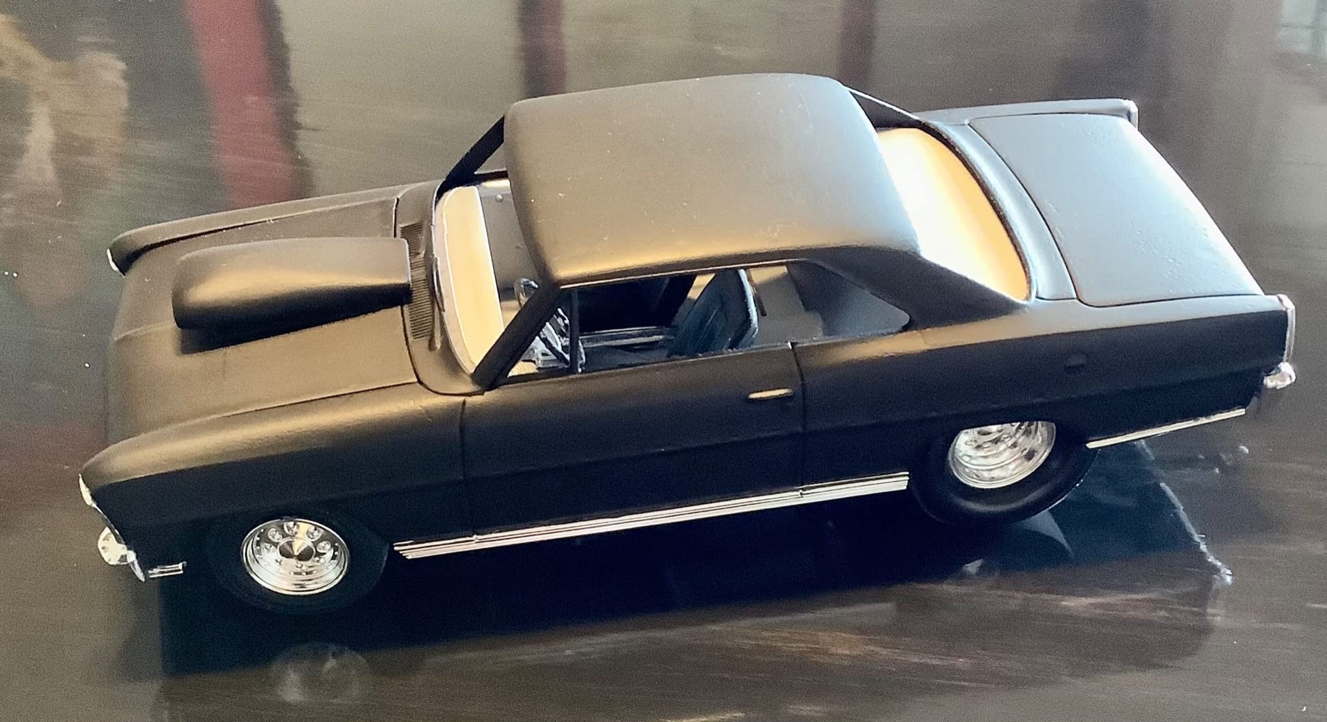 AMT636R Skill 2 Model Kit 1966 Chevrolet Nova Pro Street 1/25 Scale Model customer photo 2