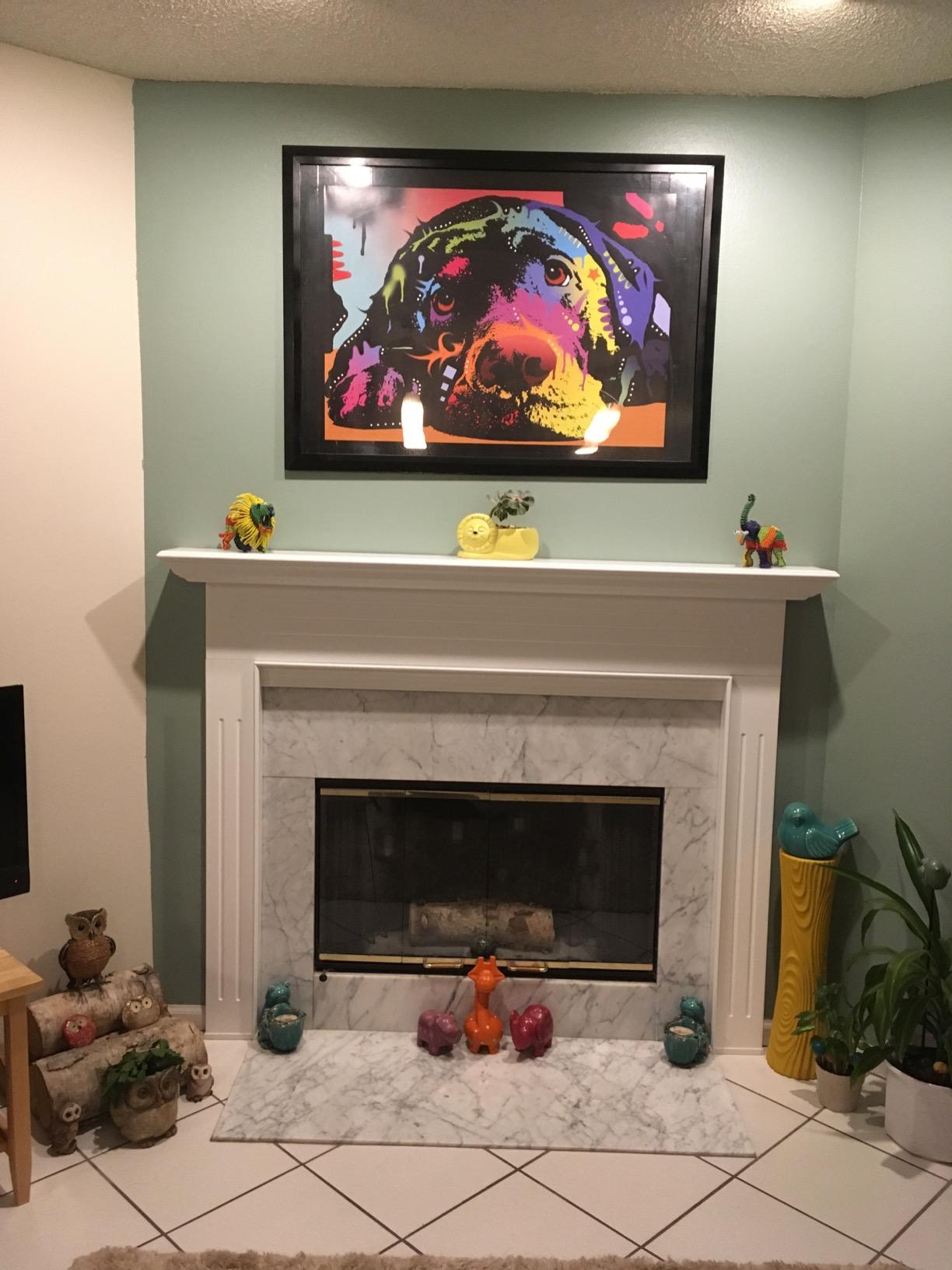 Pearl Mantels 510-48 Newport 48-Inch Fireplace Mantel Surround with Medium Density Fiberboard, White customer photo 1