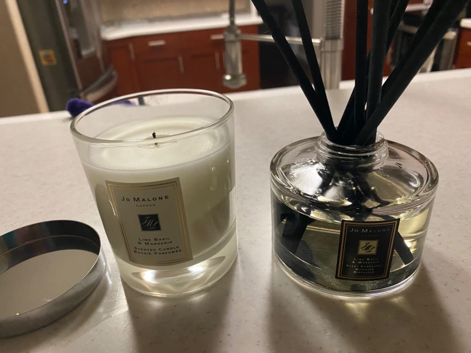 Lime Basil and Mandarin Scented Candle by Jo Malone for Unisex - 7.1 oz Candle customer photo 1