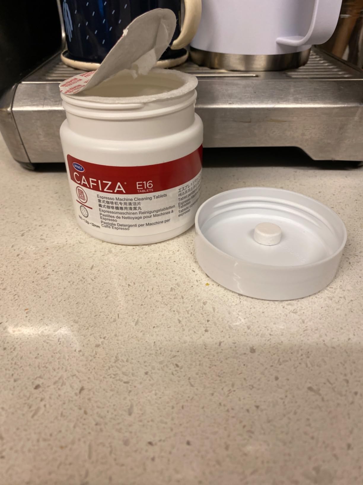 Urnex Cafiza Espresso Machine Cleaning Tablets - 100 Count - Professional Espresso Machine Cleaner Barista Use customer photo 1