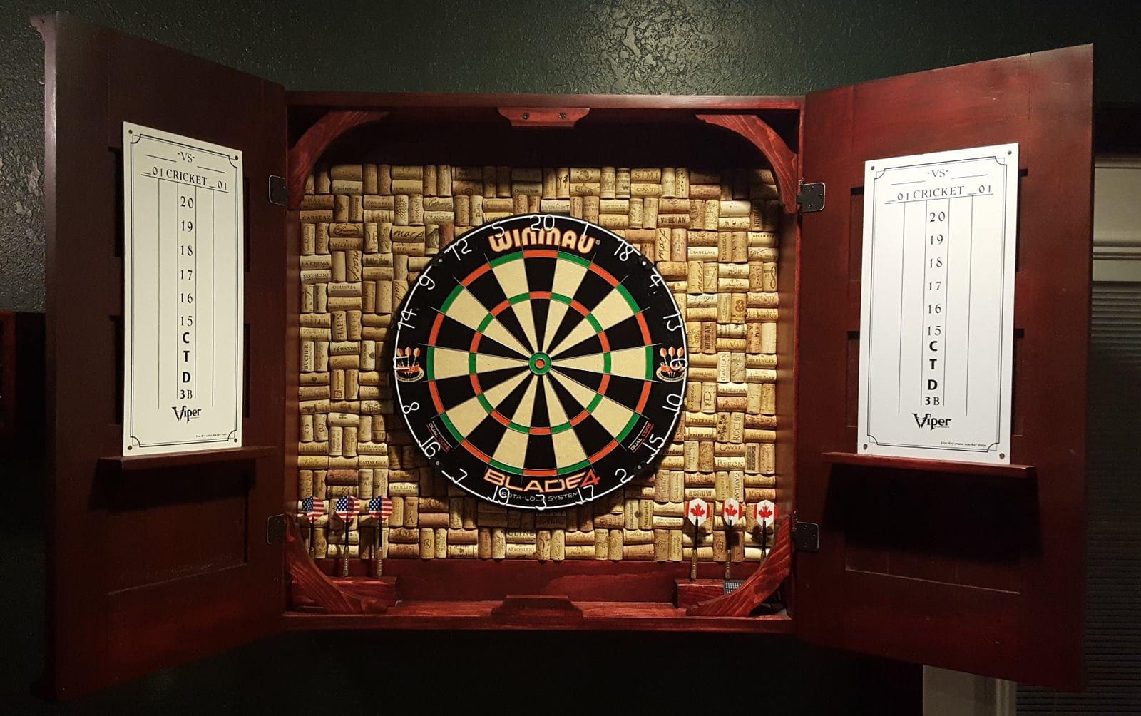 Viper Dry Erase Scoreboard, Cricket and 01 Dart Games, White customer photo 2