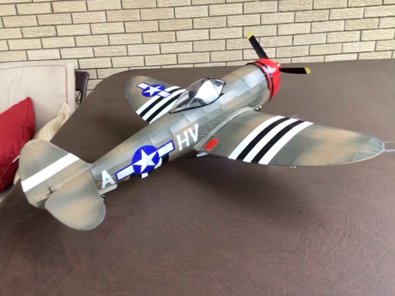 Guillow's P-40 Warhawk Model Kit - 28 in Laser Cut Balsa Flying Tiger customer photo 2