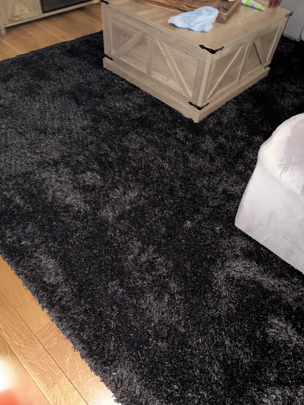 SAFAVIEH Area Rug 4x6 - California Shag Collection - Ivory, Non-Shedding & Easy to Clean, Ultra Plush Thick Pile, Ideal for Living Room, Bedroom, Dining Space (SG151-1212) customer photo 1