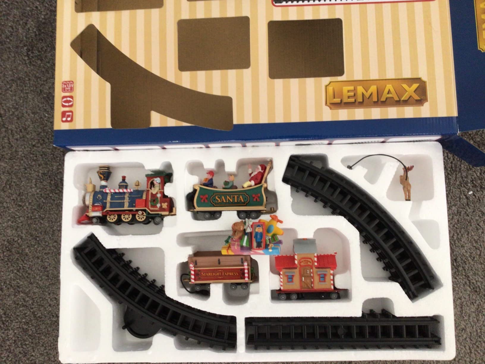Lemax Christmas Village Sights & Sounds: The Starlight Express (04232) customer photo 2