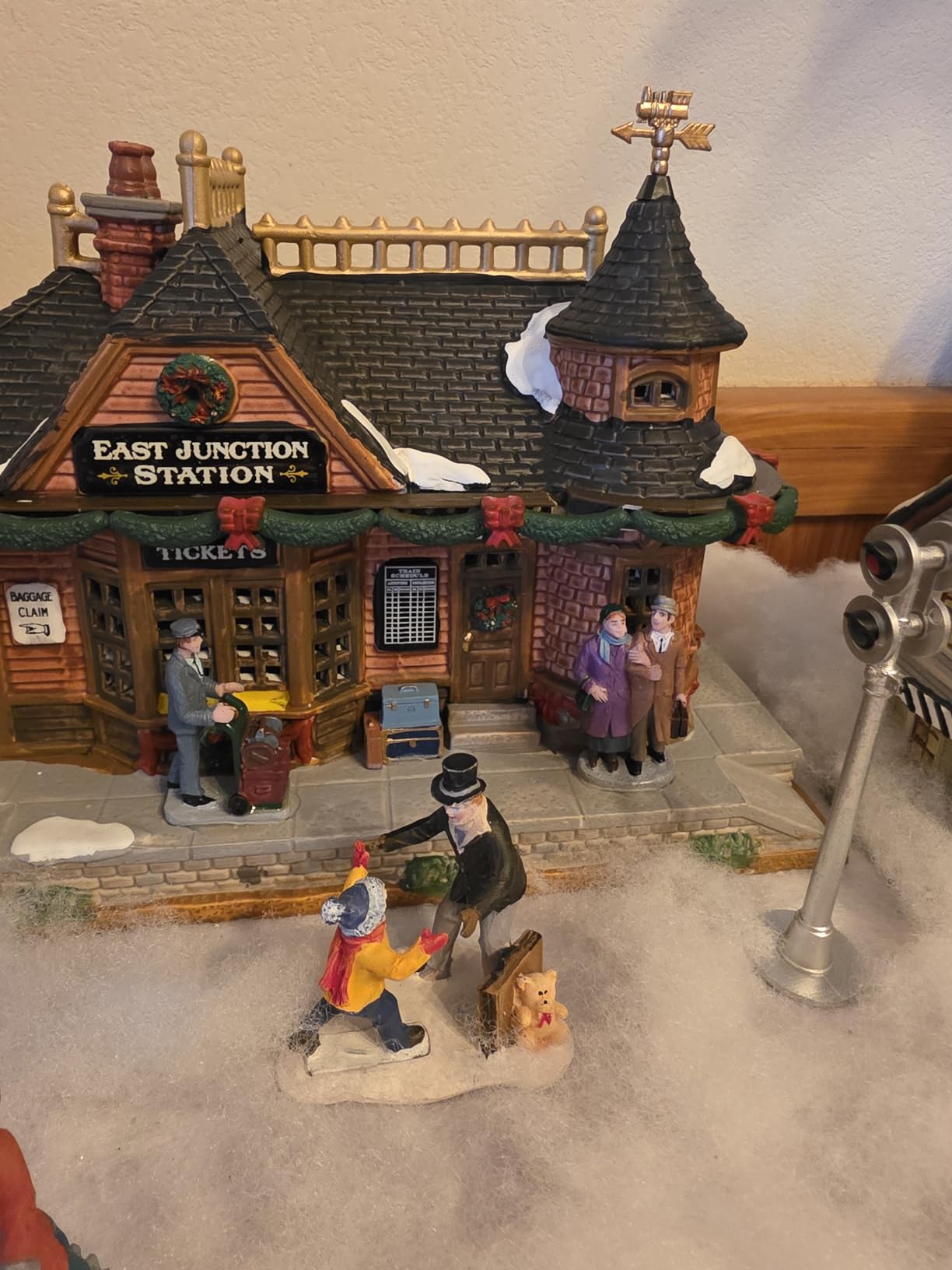Lemax Christmas Village East Junction Station Battery Operated Led - 75256 customer photo 1