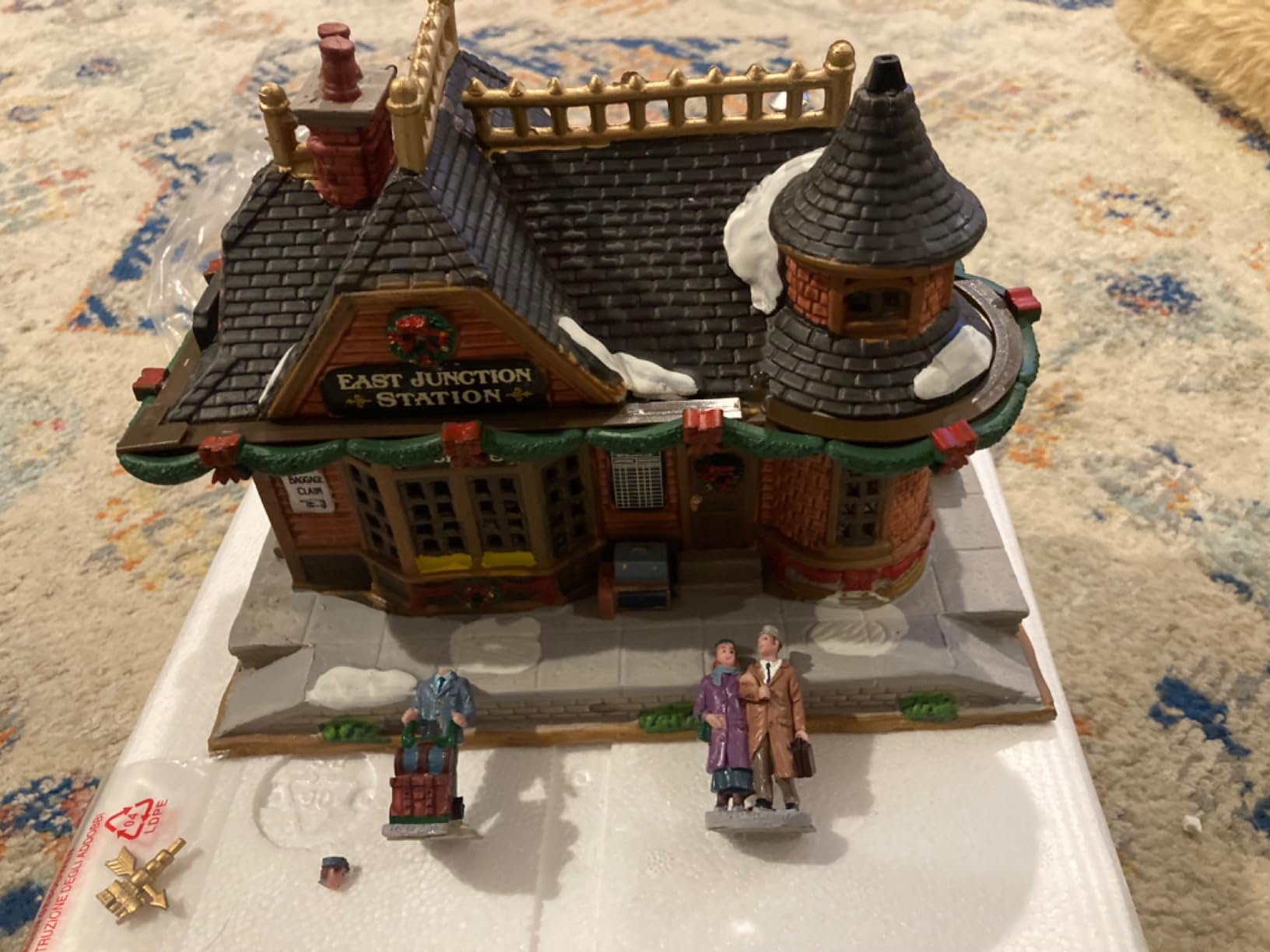 Lemax Christmas Village East Junction Station Battery Operated Led - 75256 customer photo 2