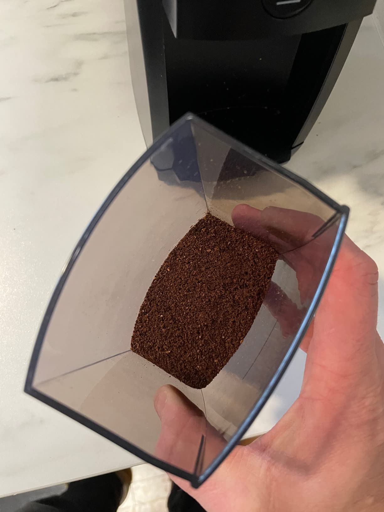 Baratza Encore Coffee Grinder ZCG485BLK, Black | Beginner-friendly grinder with powerful motor and 40mm conical steel burrs for consistent, brew-ready performance customer photo 1